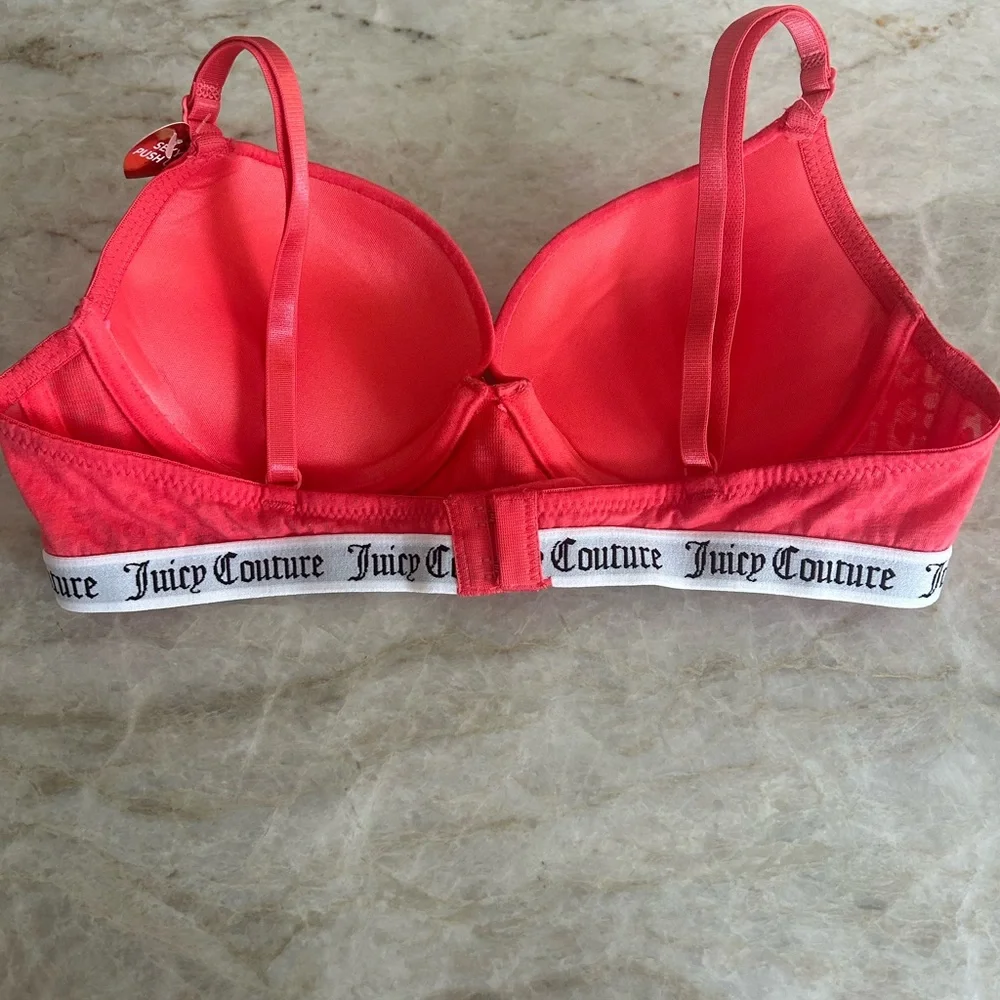 NWT Pink Juicy Couture Push up bra!!
#Trendy #cheetah print #Y2K #intimates - Picture 2 of 2